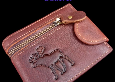 Pure leather wallets