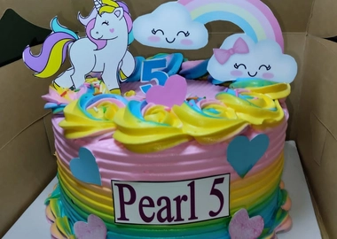 Pearl animated  cake