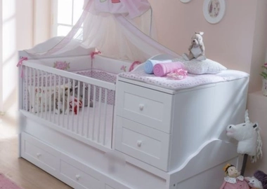 Babycot with drawers