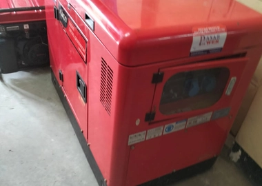 Generator hire services.