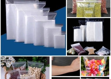 Reusable ziplock plastic bags