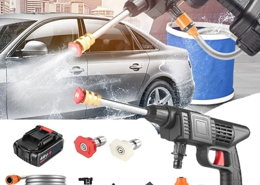 Wireless car wash spray gun machine