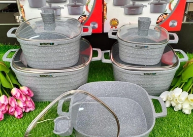 10PCS Signature square granite cookware
