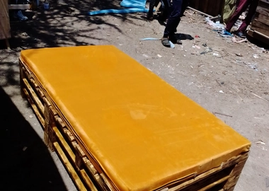 3*6 simple pallet bed