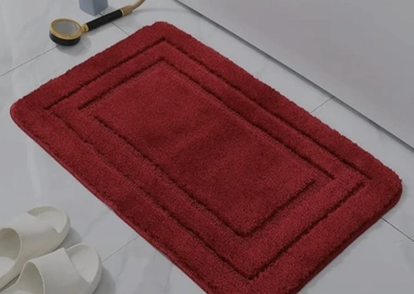 Flocking Bathroom mats
