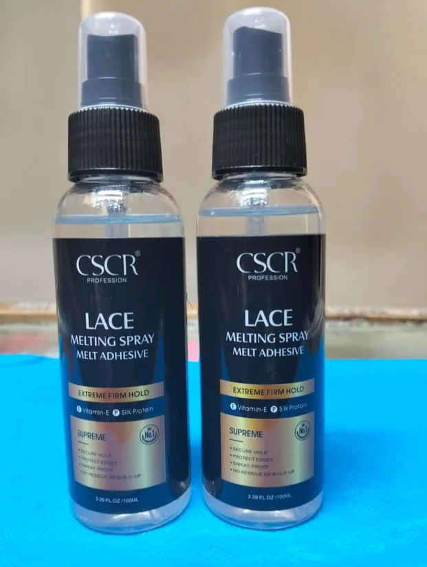 Lace melting spray