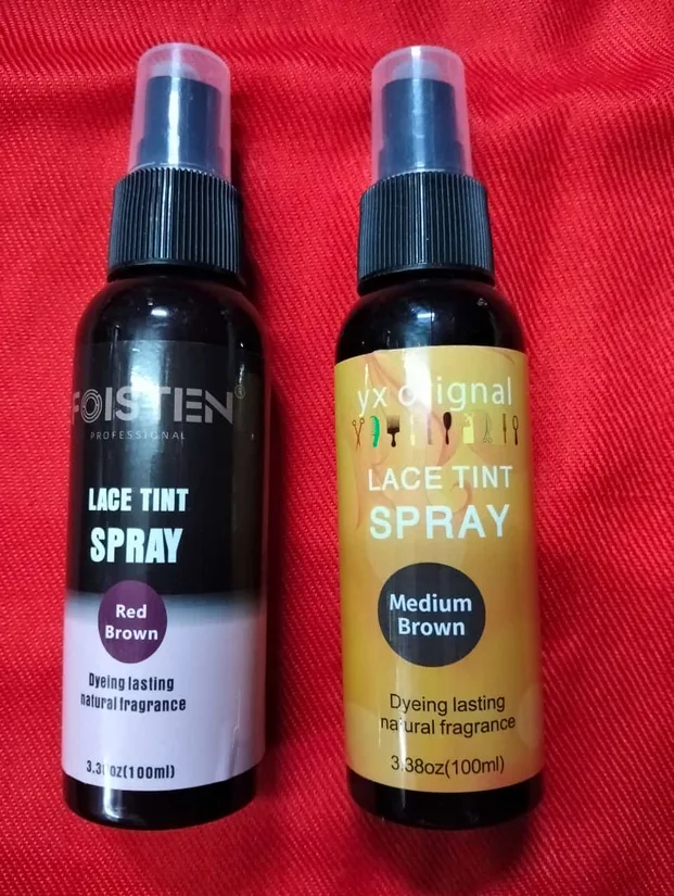Lace tint spray