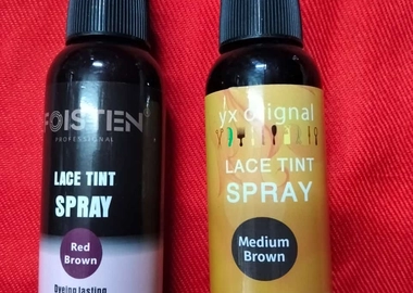 Lace tint spray