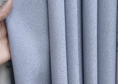 Grey matt design curtain