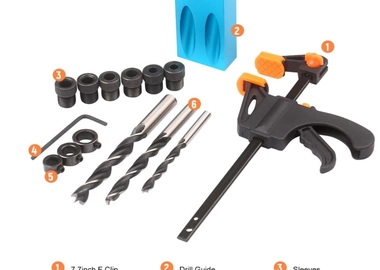 15pc pocket hole jg
