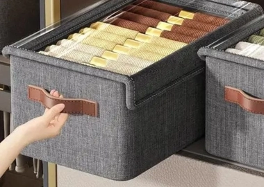 *Foldable Wardrobe /Closet Clothes Organizer with  Cover*   ✅ *Foldable OXford Fabric closet storage