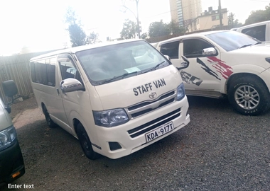Toyota hiace model 2014