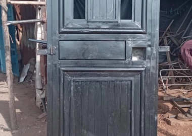 Steel design doors