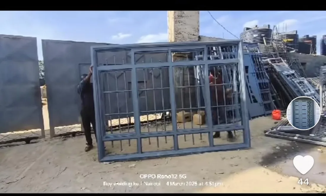 Steel window frames