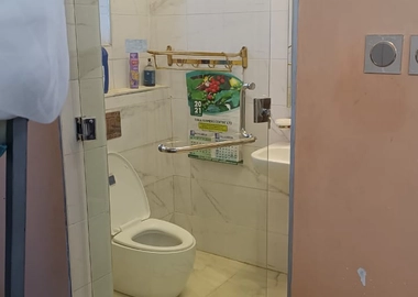 Frameless glass door
