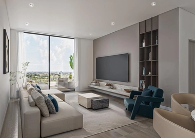 Modern residential apartments