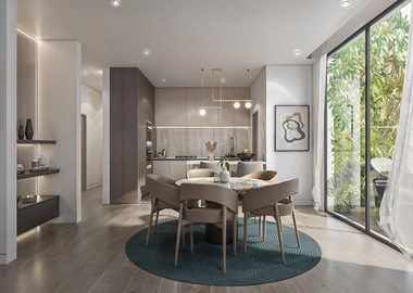 Modern residential apartments