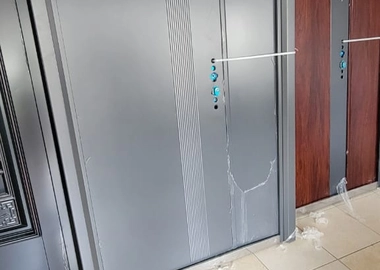 Grey Imported Double Security Doors