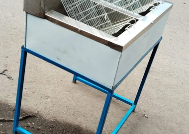 Double chips fryer