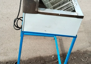 Double chips fryer