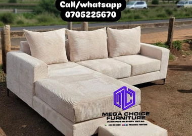 L seater fabric  furniture