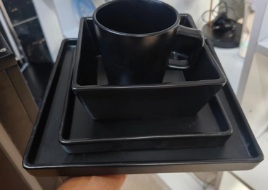 24 pieces European ceramic dinner set