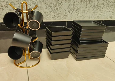 24 pieces European ceramic dinner set