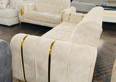 Golden strip furniture design