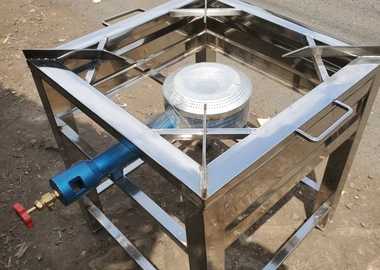 Single gas burners
