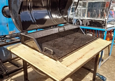 Unique barbecue grill