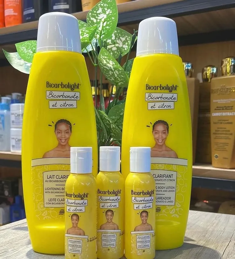 Whitening lotions set