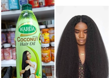 Coconut hair oil
