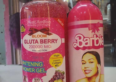 Gluta whitening shower gel