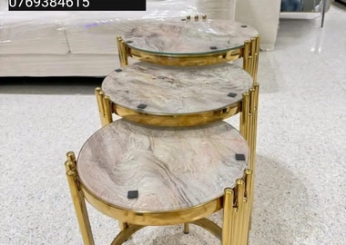 Elegant Nesting Marble Tables – Ksh 25,000