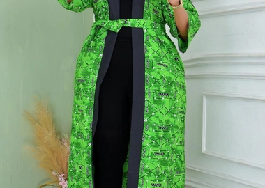 Ankara kimonos design