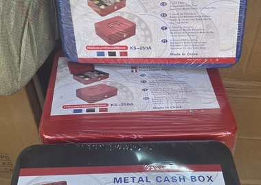 Metalic cash box  300A