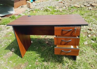 Dark walnut design table