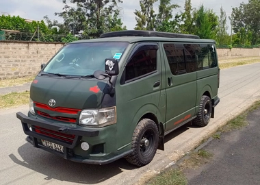 Touring van for hire