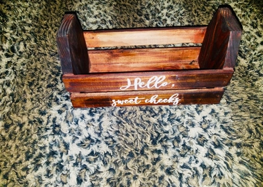 Rustic box holder