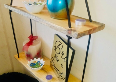 Customized rope shelves