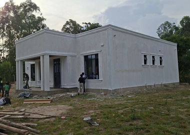 Construction of modern hidden roofing