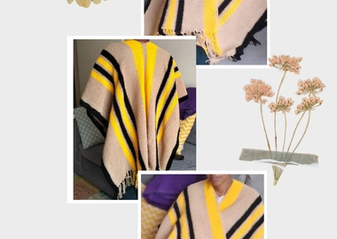 Hand Knitted Poncho