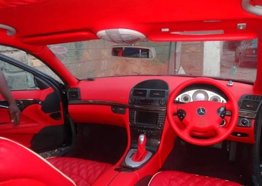 Car interior upholstery services