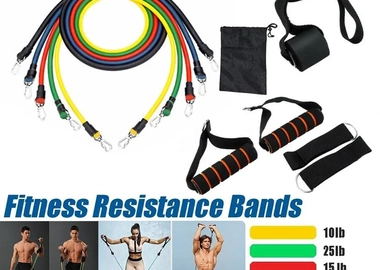 11pieces Resistance Training Exercise Tubes