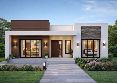 Construction of Hidden roofing design