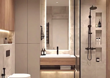 Modern classic bathrooms interior design