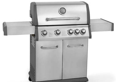 4+1 burner BBQ gas grill