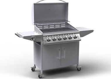6+1 burner BBQ gas grill
