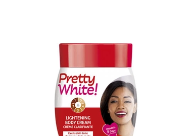 Pretty white lightening body cream