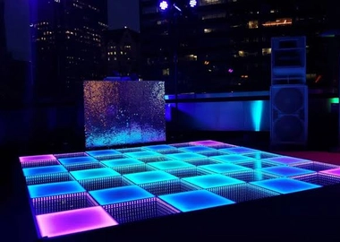 3D led dance floor for hire